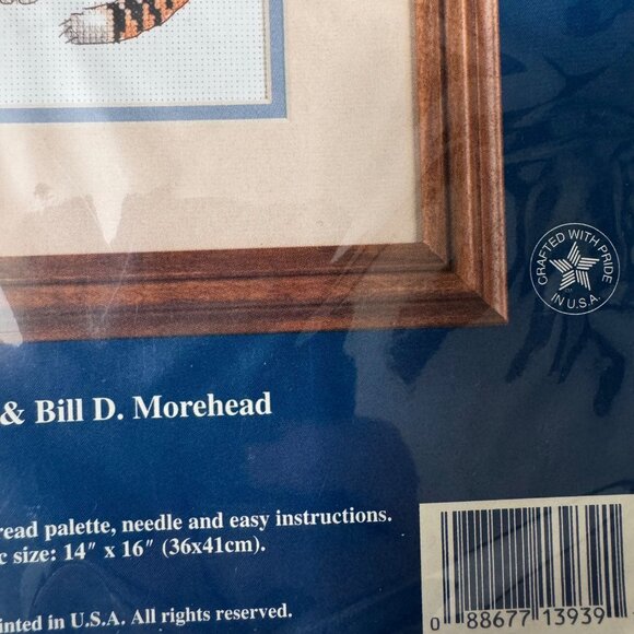 Sunset No Count Cross Stitch Kit Cuddly Critters Animals Koala Panda Bear Tiger - Picture 5 of 8